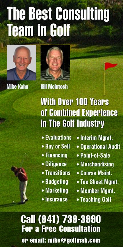 Golf Consultant Ad