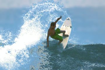 Surfing in Puntarenas Manuel Antonio