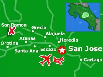 San Ramon Region Detail Map