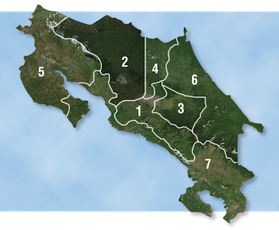 Alajuela Province Map