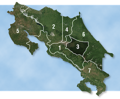 Cartago Province Map