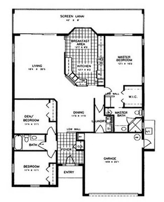 Hibiscus 3-2 Floor Plan