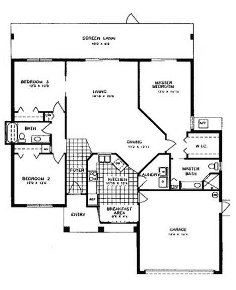 Oleander 3-2 Floor Plan